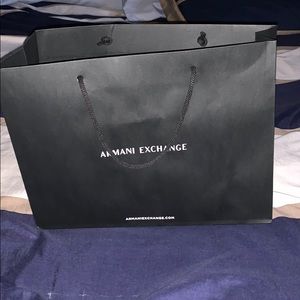 Small Armani Exchange Gift Bag